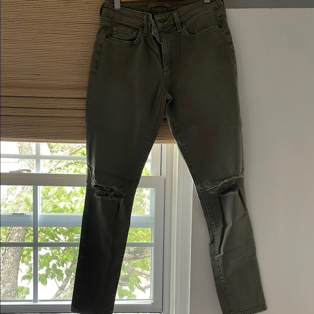 Joe's Jeans Women's Skinny Jeans - Olive Green